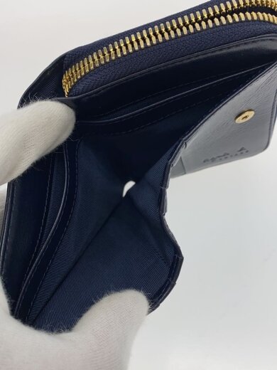 商品画像：2つ折り財布/--/NVY/レディース 6