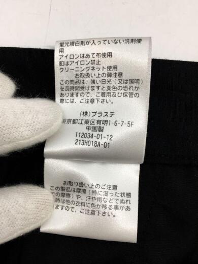 画像：PLST23SS/PLUS STYLE スティックパンツ コットンブレンド/XXS/ブラック/12-31060046