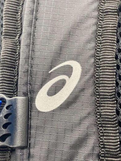 画像：ASICSランニングバックパック/リュック/ナイロン/ブラック/3013A2065