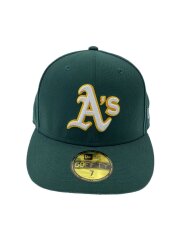 アスレチックス/MLB/キャップ/7/ポリエステル/グリーン/メンズ