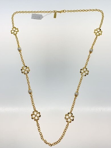 商品画像：クローバー/パール/ネックレス/--/ゴールド/トップ無/レディース 2