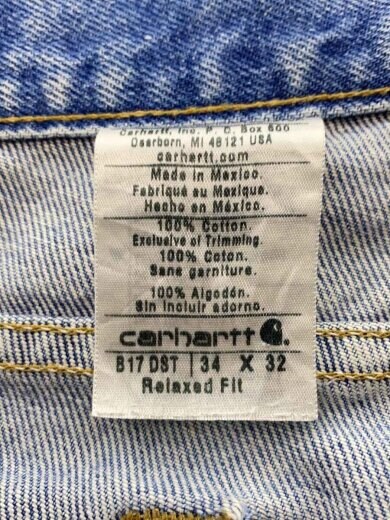 商品画像：RELAXED-FIT TAPERED-LEG DENIM PANTS/メキシコ製/デニム/34/B17 DST 5