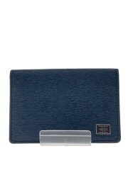 CURRENT/カレント/カードケース/レザー/ネイビー/メンズ