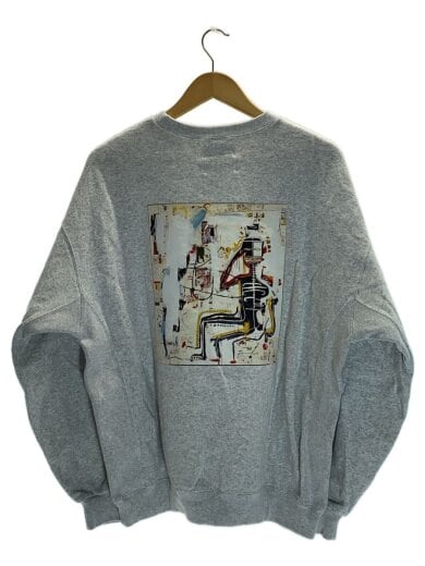 商品画像：×Jean-Michel Basquiat/CREW SWEAT/スウェット/L/グレー/RC-23247CL 2