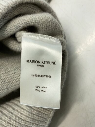 商品画像：BABY FOX PATCH SWEATER/ニット・セーター/M/ウール/グレー/LM00813KT1006 4