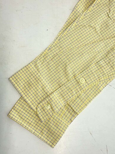 商品画像：LOWELL SPORT/長袖シャツ/L/コットン/イエロー/チェック 4