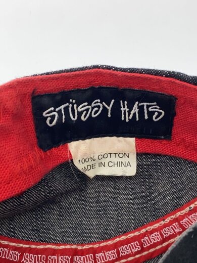 画像：STUSSYデニムジェットキャップ/FREE/コットン/インディゴ5