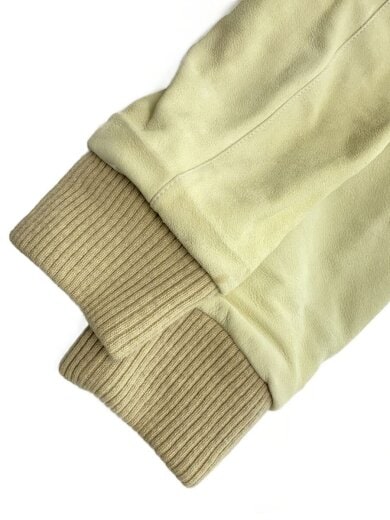 商品画像：スウェードブルゾン/羊革/レザージャケット・ブルゾン/48/CRM// 6