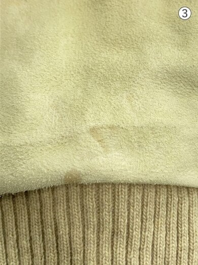 商品画像：スウェードブルゾン/羊革/レザージャケット・ブルゾン/48/CRM// 9