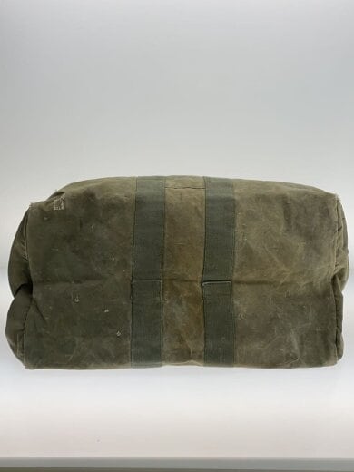 画像：US.ARMYアビエイターキットバッグ/ステンシル/ボストンバッグ/キャンバス/カーキ4