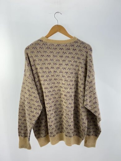商品画像：ニット・セーター/サムホール/--/--/ベージュ/総柄 2