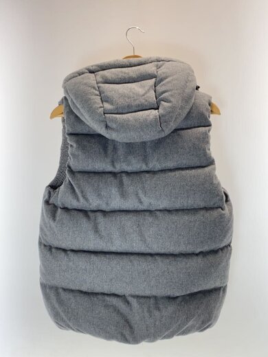 商品画像：西川ダウン/ダウンベスト/M/ウール/グレー/NUC24DW273NS 2