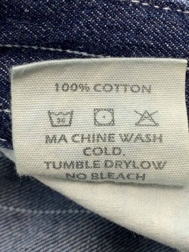 商品画像：デニムペインターパンツ/ストライプ/シンチバック/サスペンダーボタン/S/コットン/インディゴ 5