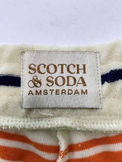 商品画像：タグ付/TOWELLING SWEATSHORTS/ショートパンツ/M/CRM/ボーダー/175750 3