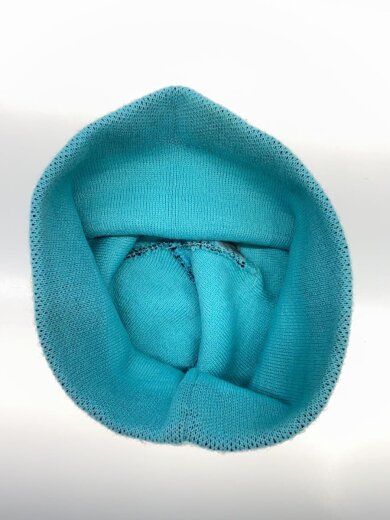 商品画像：21FW/Wrap Logo Beanie/ラップロゴビーニー/ニットキャップ/FREE/アクリル/ブルー// 3
