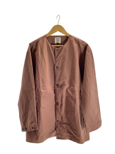 商品画像：Cotton Linen Collarless Jacket/ジャケット/M/コットン/BRW/JM8213// 1