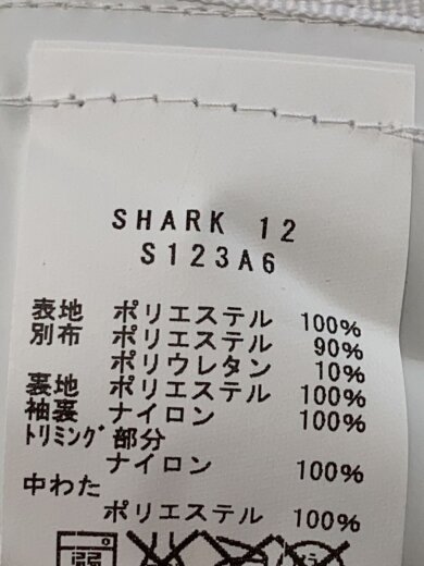商品画像：タグ付/SHARK 12/ジャケット/L/ポリエステル/ホワイト/S123A6 4