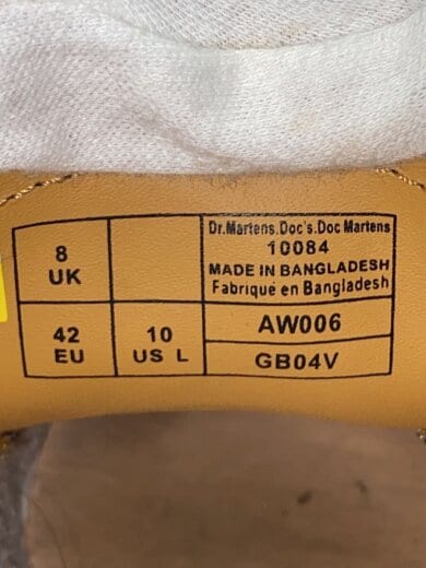 商品画像：シューズ/UK8/BLK/エナメル/1461 AW006/PATENT LAMPER/3ホール/パテント 5