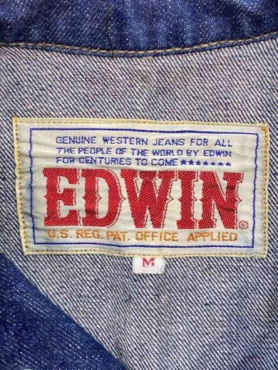 商品画像：60s～/レインボーセルビッジ/デニムジャケット/Gジャン/M/インディゴ 3