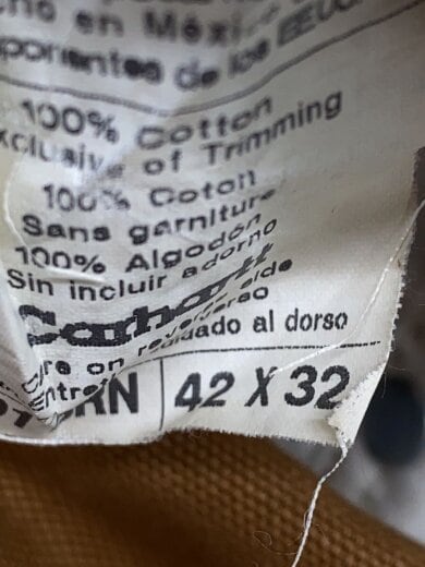 商品画像：BIB OVERALL/ダック/メキシコ製/オーバーオール/42/コットン/ブラウン/R01 BRN 5