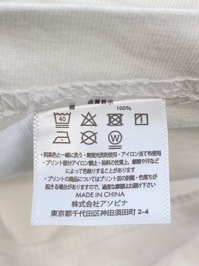 商品画像：IO Tee/グラフィックTシャツ/L/コットン/ホワイト// 4