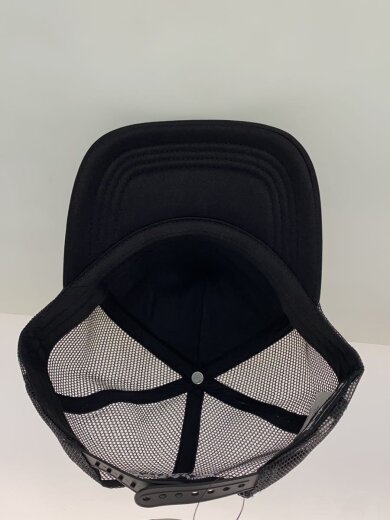 商品画像：Cross Leather Patch Mesh Cap/クロスレザーパッチメッシュキャップ/FREE/ブラック// 4
