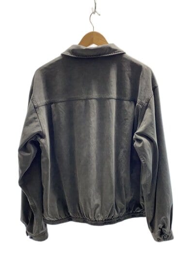 商品画像：25AW/別注/リラックスフィット オーバーダイ スエードジャケット/M/GRY/1051398700017// 2