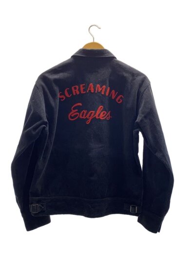 商品画像：SCREAMING/Eagles/コーデュロイワークジャケット/ブルゾン/S/コットン/ブラック 2