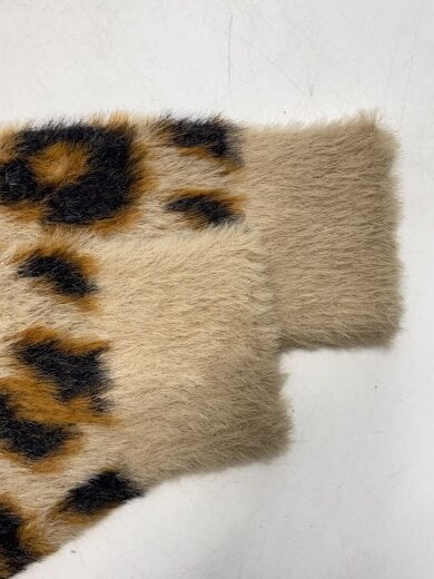 商品画像：LEOPARD CREW SWEATER/ニット・セーター/L/ナイロン/キャメル/レオパード 5
