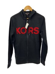 ジップパーカー/S/コットン/BLK/0F1506Q5MF