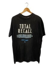 90s/VINTAGE/USA製/TOTAL RECALL/Tシャツ/XL/コットン/BLK