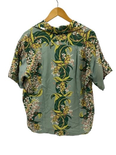 商品画像：02SS/archive/アーカイブ/アロハシャツ/M/レーヨン/GRN/花柄/YI-B051 2