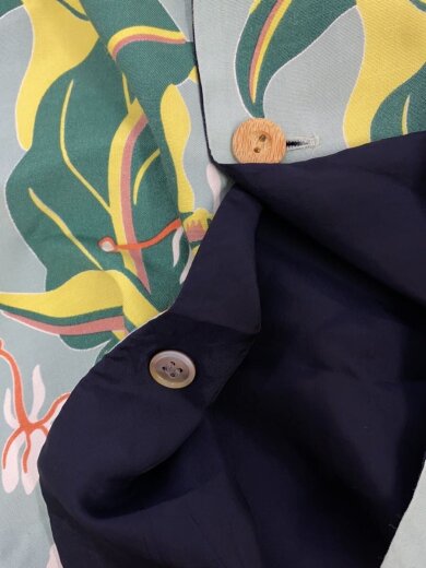 商品画像：02SS/archive/アーカイブ/アロハシャツ/M/レーヨン/GRN/花柄/YI-B051 7