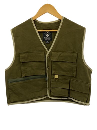画像：Columbiaフィッシングベスト/M/コットン/KHK/PM14221