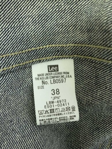 商品画像：×Schott/WWII 101J COWBOY JACKET/Gジャン/38/デニム/IDG/LB0597 6