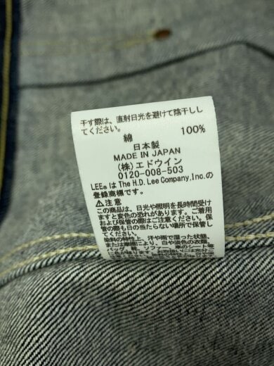 商品画像：×Schott/WWII 101J COWBOY JACKET/Gジャン/38/デニム/IDG/LB0597 7