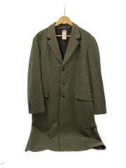 NIKKE/オーバーサイズ/チェスターコート/M/ウール/KHK/GMO-13060-B