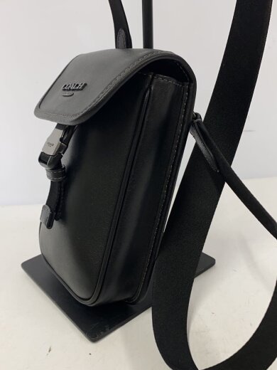 商品画像：RACER PHONE CROSSBODY/ショルダーバッグ/レザー/BLK/CT886 2