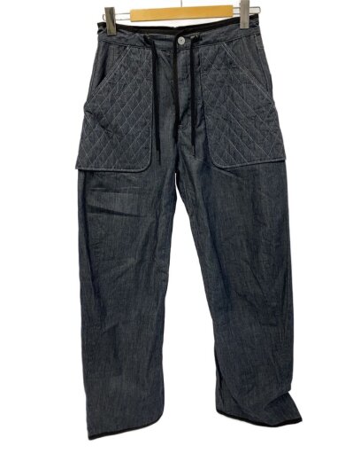 商品画像：LINED LOOSE PANT/ワイドパンツ/28/デニム/IDG 1
