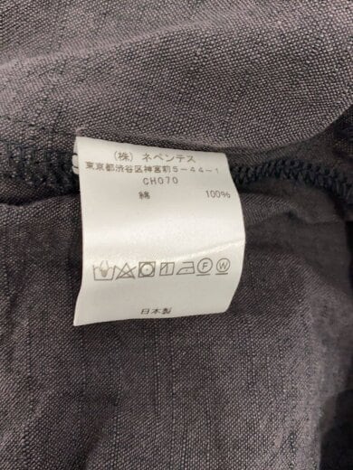 商品画像：H.D Pants-Aizu-Tsumugi/ヒザデル/ボトム/S/コットン/BLK/CH070 5