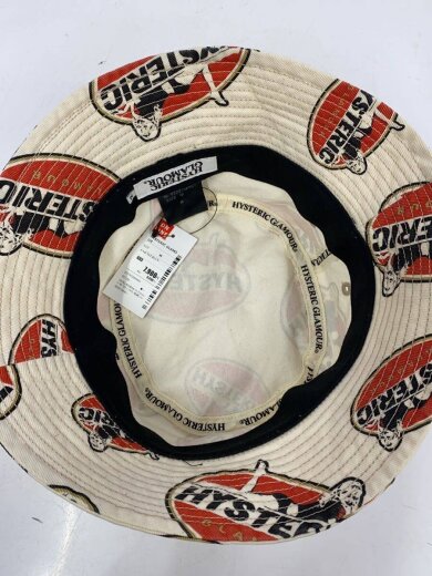 商品画像：OVAL WOMAN/バケットハット/M/コットン/IVO/総柄/メンズ/02221QH01 4