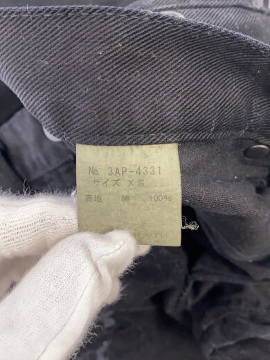 商品画像：00s/Y2K/スカル/クラッシュ/スキニーパンツ/28/コットン/BLK/3AP-4331 6