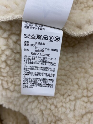 商品画像：ムートンボアブルゾン/M/フェイクレザー/BRW/TA7146 5