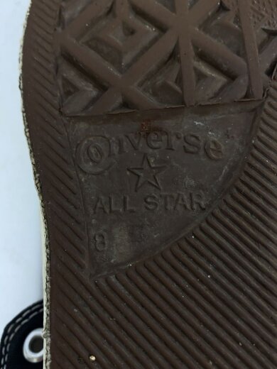 画像：CONVERSE90s/VINTAGE/USA製/ハイカットスニーカー/US8/BLK/コットン//5