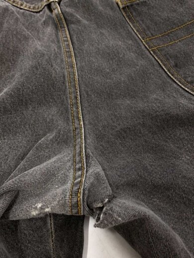 商品画像：VIBES JEANS/00s/ブラックデニム/ペインターパンツ/44/コットン/GRY 8