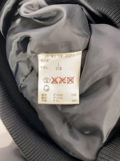 商品画像：ダウンジャケット/L/ポリエステル/BLK/JR-WJ-HW-2071 4