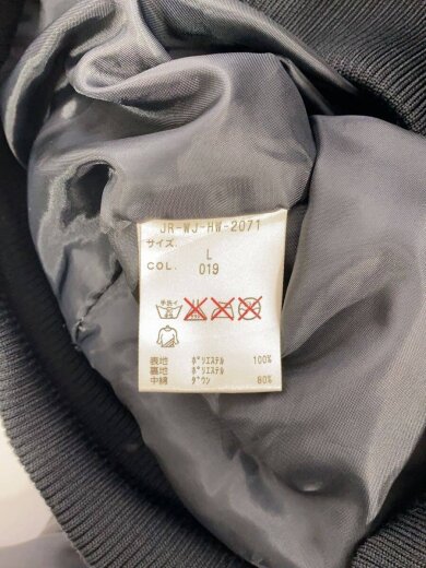商品画像：ダウンジャケット/L/ポリエステル/BLK/JR-WJ-HW-2071 5