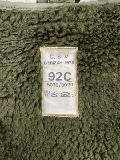 商品画像：70s/VINTAGE/M-64/フィールドパーカ/ステンシル/モッズコート/--/コットン/KHK 3