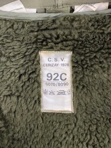 商品画像：70s/VINTAGE/M-64/フィールドパーカ/ステンシル/モッズコート/--/コットン/KHK 4