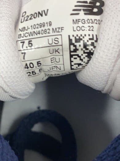 商品画像：ローカットスニーカー/25.5cm/NVY/U220NV 5